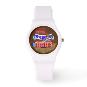 Relógio Oliver O Otter tem 6 anos! Feliz aniversário