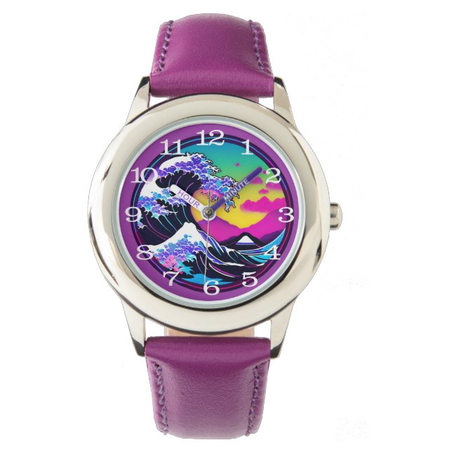 Relógio onda excelente moderna (Frente)