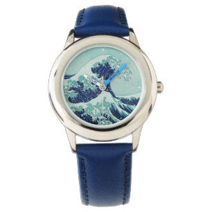 Relógio Ondas Azuis de Hokusai