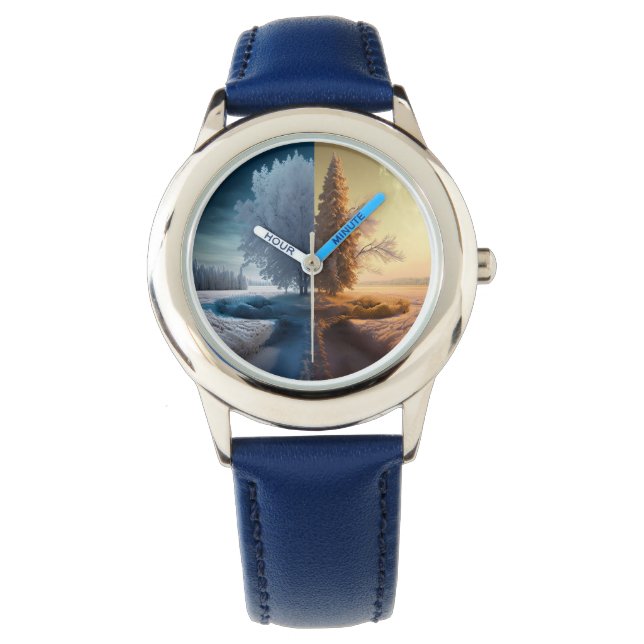 Relógio One day in winter (Frente)