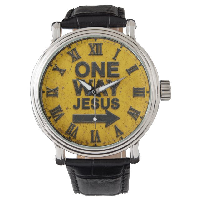 Relógio One Way Jesus  (Frente)