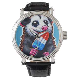 RELÓGIO OPOSSUM COMER POPSÍLICO