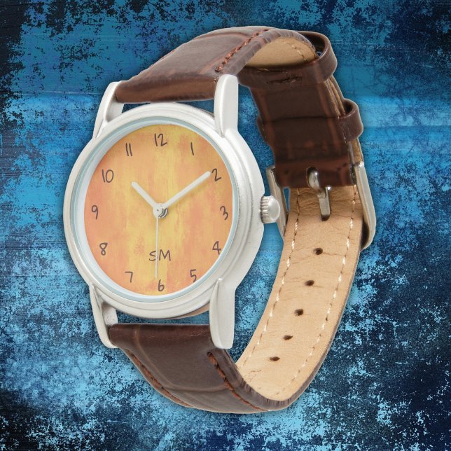Relógio Orange Grunge Watch (Criador carregado)