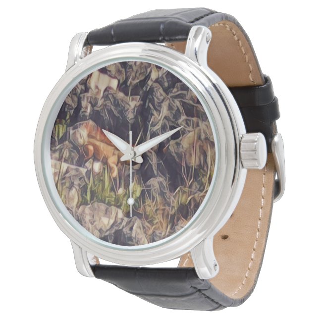 Relógio Orange Guana Art (Angular)