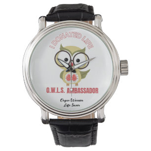 RELÓGIO ÓRGÃO DADOR E-WATCH