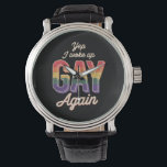 Relógio Orgulho Gay Despertou Arco-íris Queer Gay CSD Fest<br><div class="desc">Orgulho Gay Despertou Arco-íris Queer Gay CSD Festa LGBTQ</div>