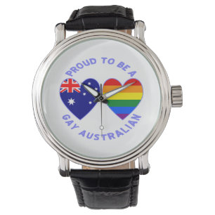 Relógio Orgulhoso por Ser um Australiano Gay
