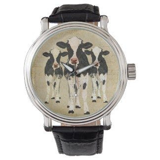 Relógio Ornamentado Cows Watch