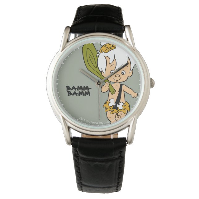Relógio Os Flintstones | Bamm-Bamm Rubble (Frente)