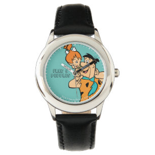 Relógio Os Flintstones Fred & Flintstone dos seixos