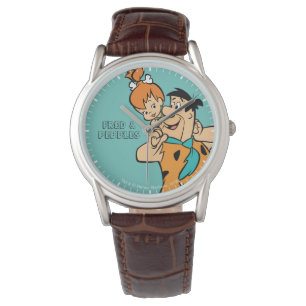 Relógio Os Flintstones Fred & Flintstone dos seixos