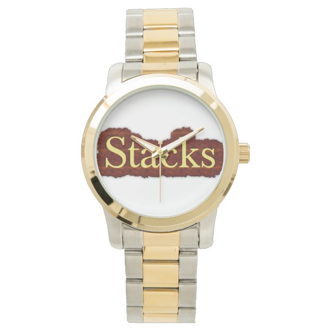 Relógio Os homens estão à venda. (Frente)