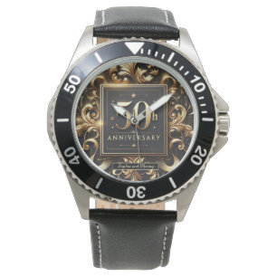 Relógio Ouro florescente: Design de 50 anos