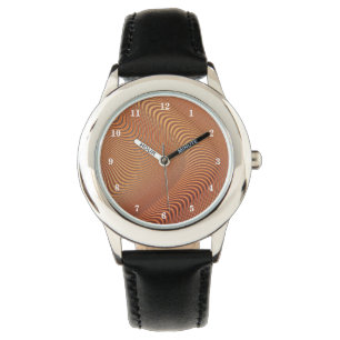 Relógio Ouro Wavy Art Watch