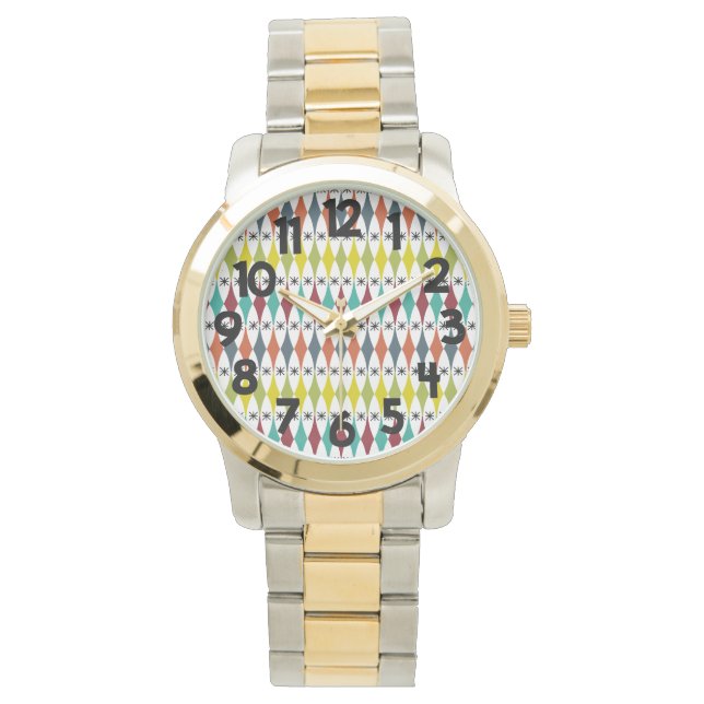 Relógio Ouros e Starbursts (Frente)