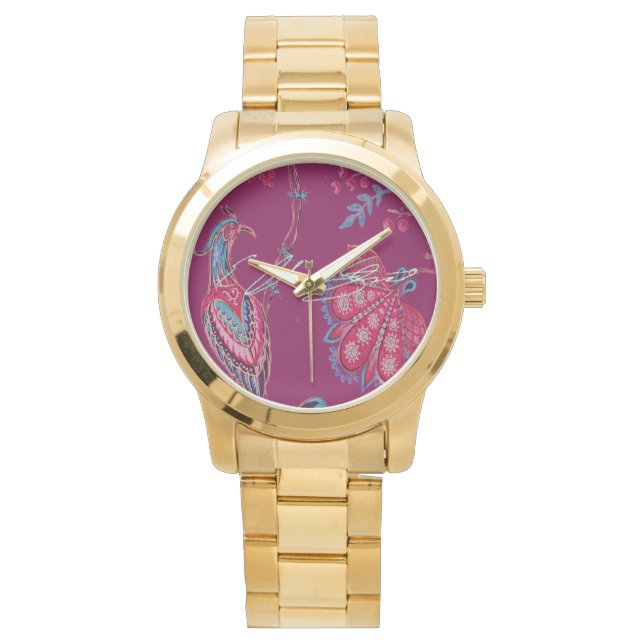 Relógio Oversized Gold Bracelet Watch (Frente)