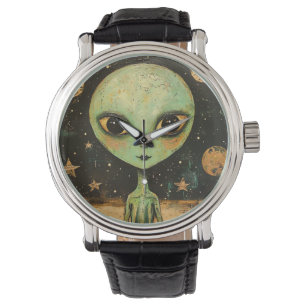 Relógio OVNI Alien masculino