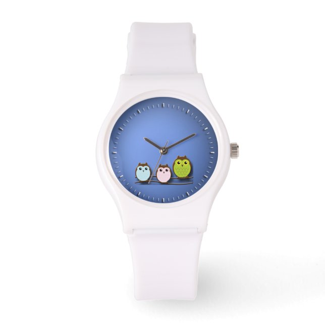 Relógio Owl Lovers (Frente)