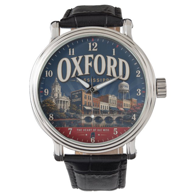 Relógio Oxford Mississippi  (Frente)