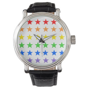 Relógio Padrão de Starry Colorido Moderno
