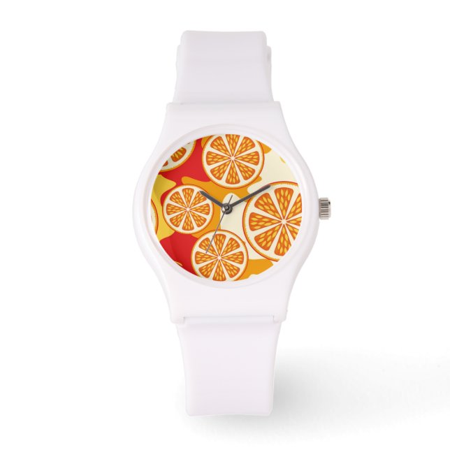 Relógio Padrão laranja (Frente)
