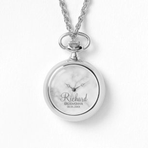 Relógio Padrinho de casamento Personalizado de Script Mode