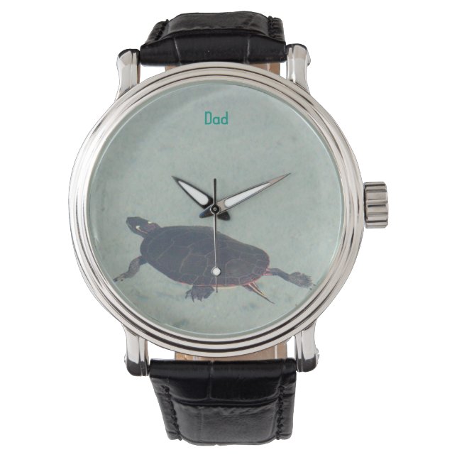 Relógio Pai Turtle Watch (Frente)