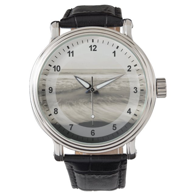 Relógio Paisagem B&W, Havaí (Frente)