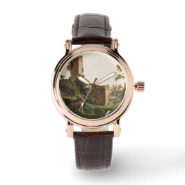 Relógio Paisagem com Ruínas (Edifício Arruinado Antigo)