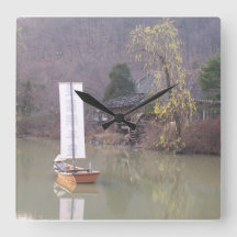 Relógio paisagístico coreano