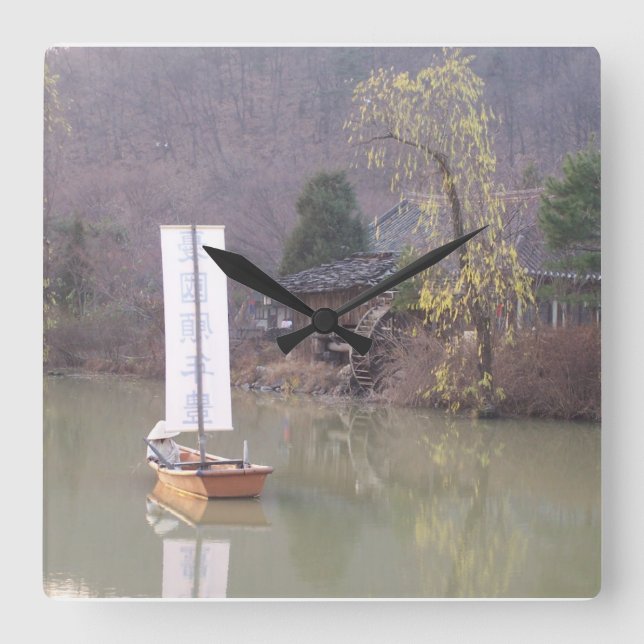 Relógio paisagístico coreano (Frente)