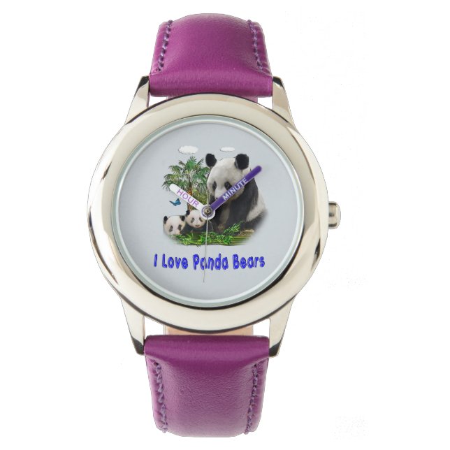 Relógio Panda Bears (Frente)