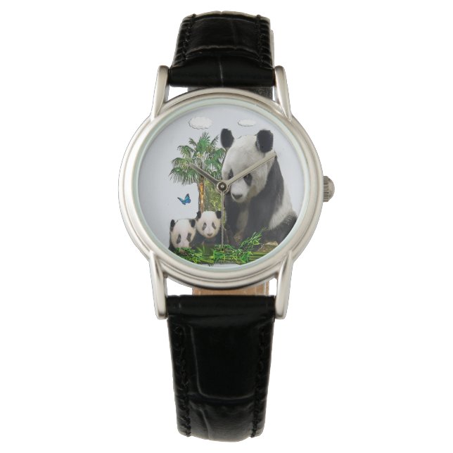 Relógio Panda Bears (Frente)