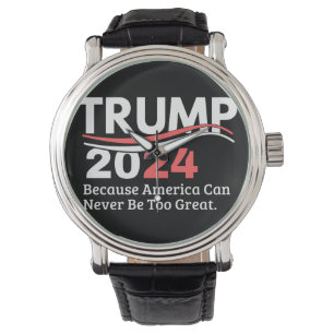 Relógio pára-choque trump 2024