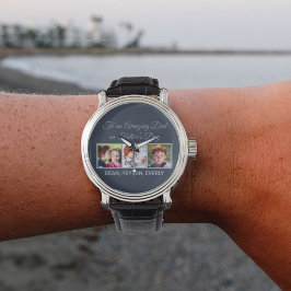 Relógio Para um Pai incrível na foto do dia do pai