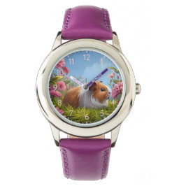 Relógio Paraíso da Flor Rosa da Guiné