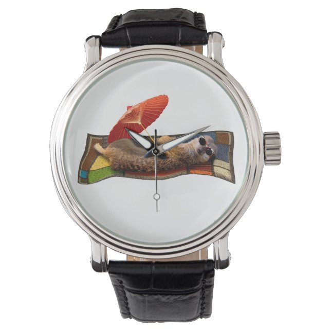 Relógio Passeio de Tapete Mágico Watch (Fundo Branco) (Frente)