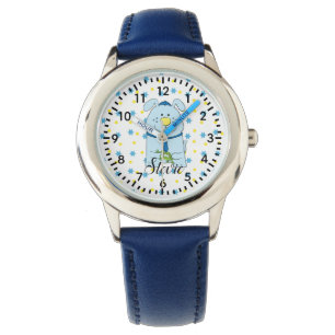Relógio Passover Cão Azul com Personalização do Sapo Watch