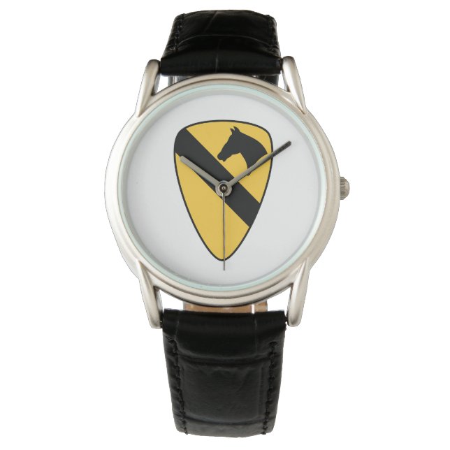 Relógio Patch Patriótico da Divisão de Cavalaria de 1rua (Frente)