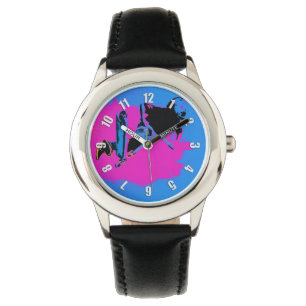 Relógio Patinete de dublagem de ar alto voador