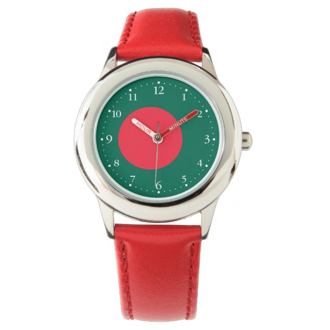 Relógio Patriotic Bangladesh Flag Watch (Frente)