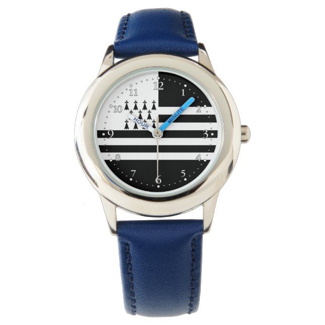 Relógio Patriotic Brittany Flag Watch (Frente)