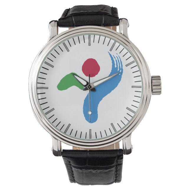 Relógio Patriotic, special watch with Flag of Seoul (Frente)