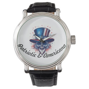 Relógio Patriótica e Americana