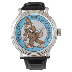 Relógio Pé Grande   Sasquatch (Editável) Watch