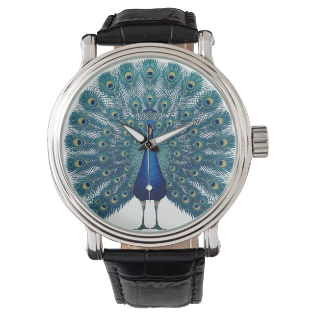 Relógio Peacock design watch: an elegant watch (Frente)