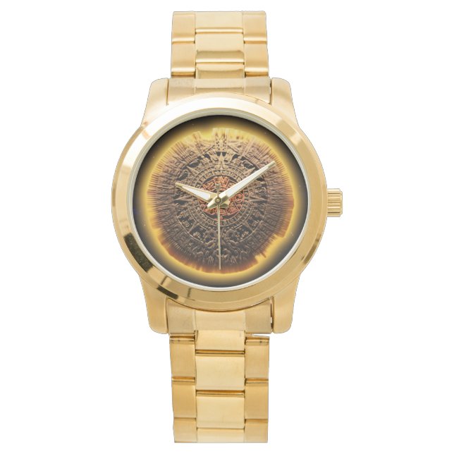 Relógio Pedra calendário asteca (Frente)