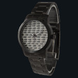 Relógio Pedra - Gotas<br><div class="desc">Pedra VI de Chariklia Zarris. Padrão com formas repetidas de queda de lágrimas.</div>