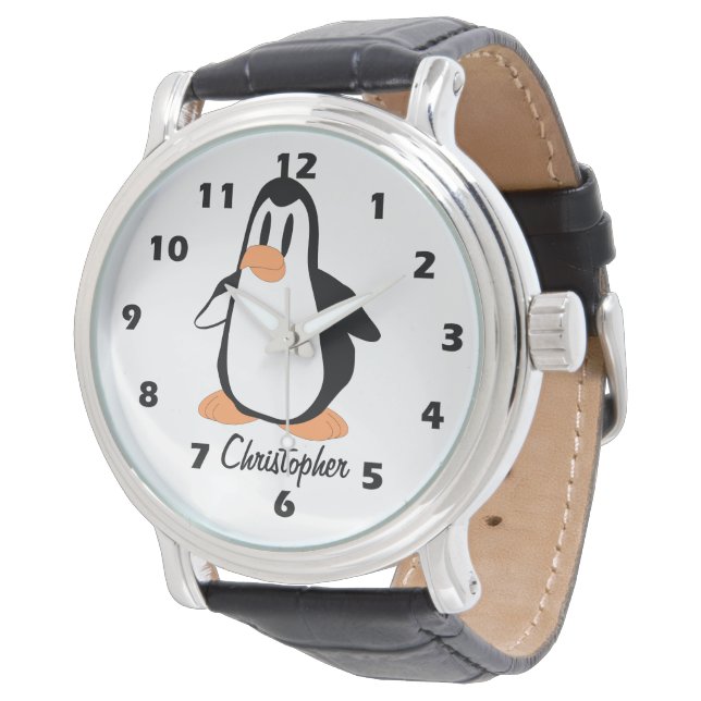 Relógio Penguin Design Personalizado (Angular)