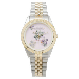 Relógio Pense na Escritura dessas Coisas